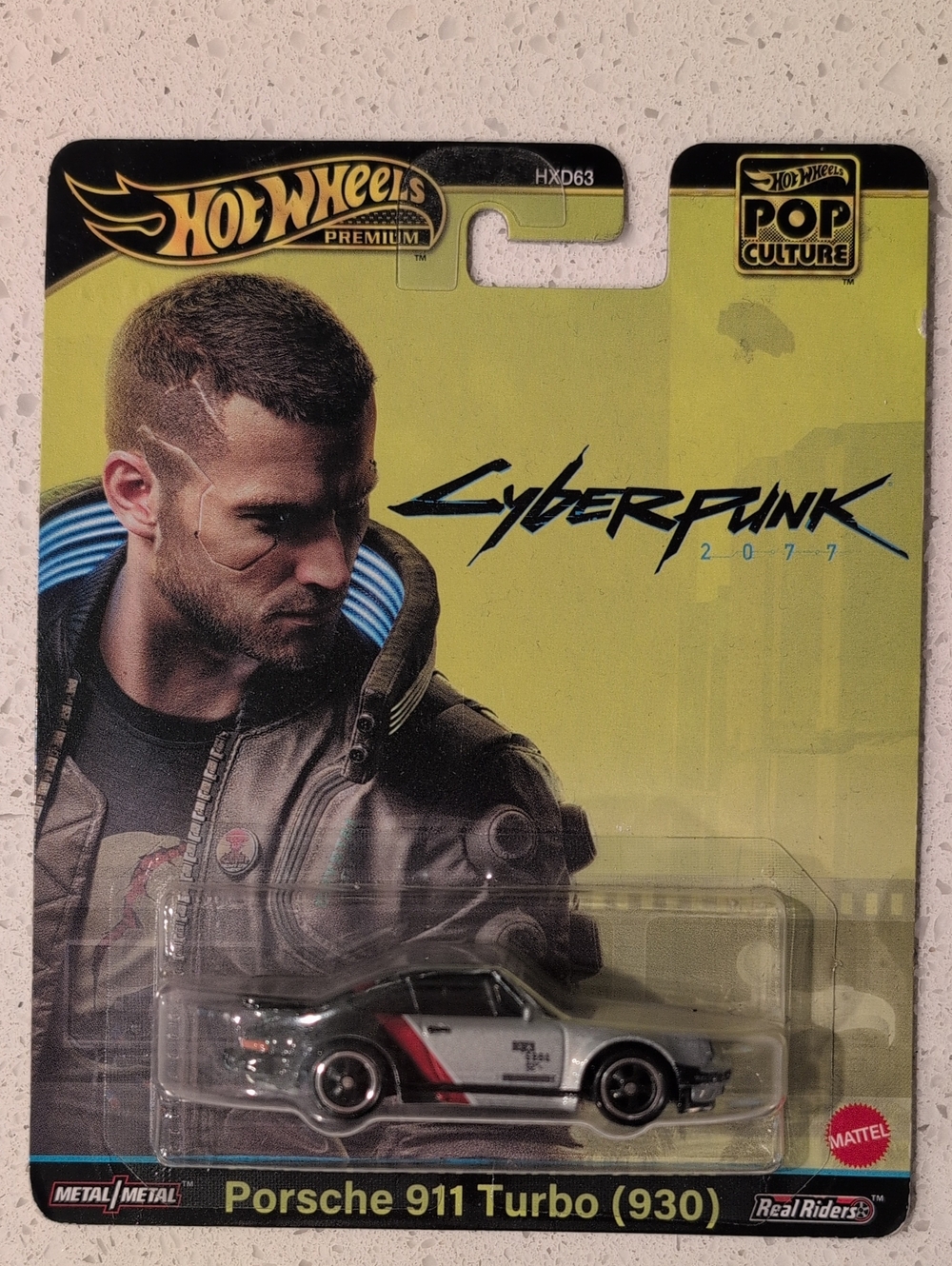 Hot Wheels Premium - Cyberpunk 2077 - Porsche 911 Turbo (930)